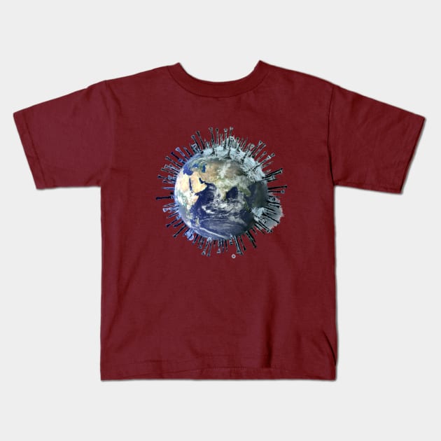 Corona Virus Kids T-Shirt by FifthBaseShirts